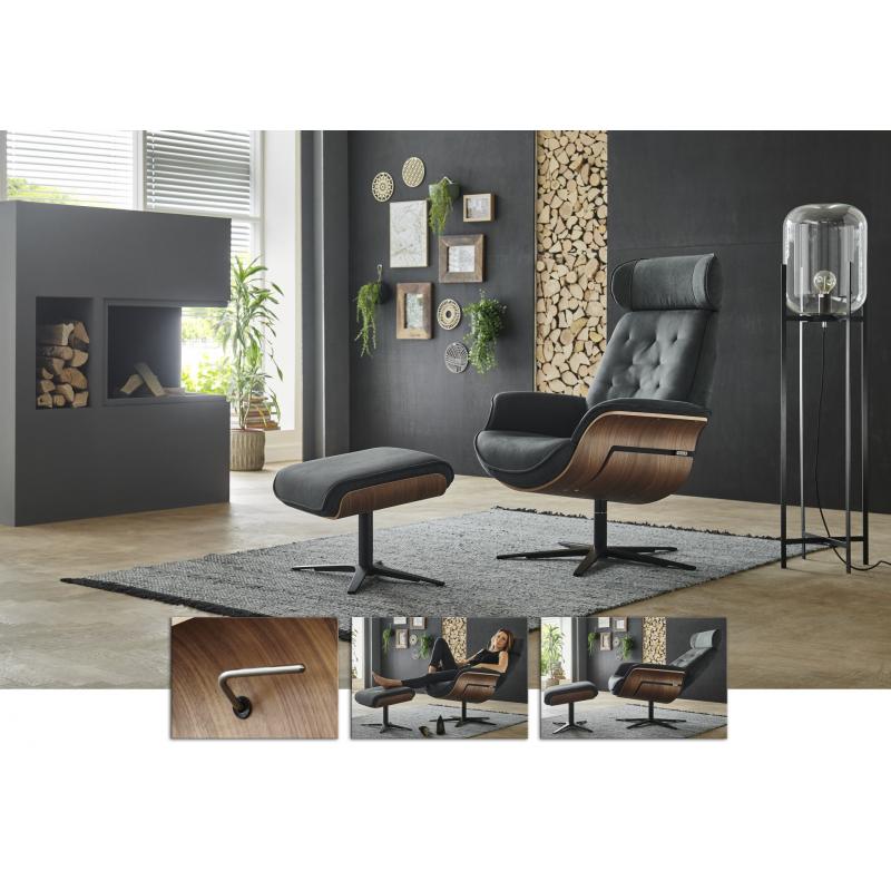 MEUBLES LE DU Meubles Morbihan Fauteuil Relax Hukla Hu Cp20057 Tissu 784