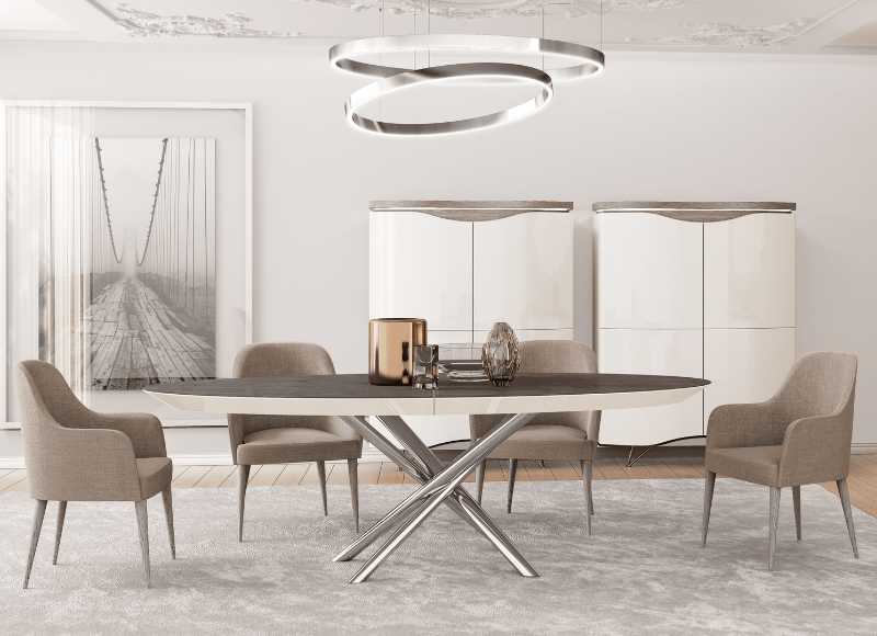 MEUBLES LE DU Meubles Morbihan Table Smile 750